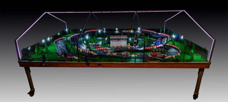 RaceKing Digital - Forest Fury SlotCar Racing Track